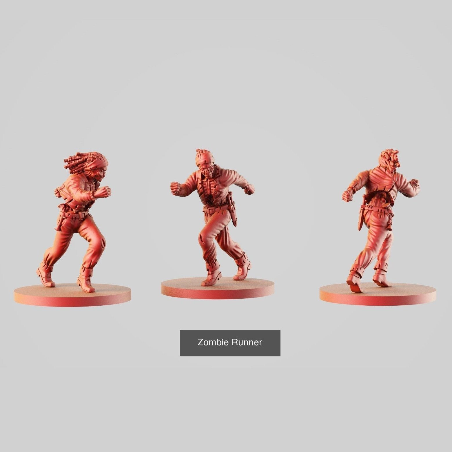 Pirate Zombie Runner 28mm