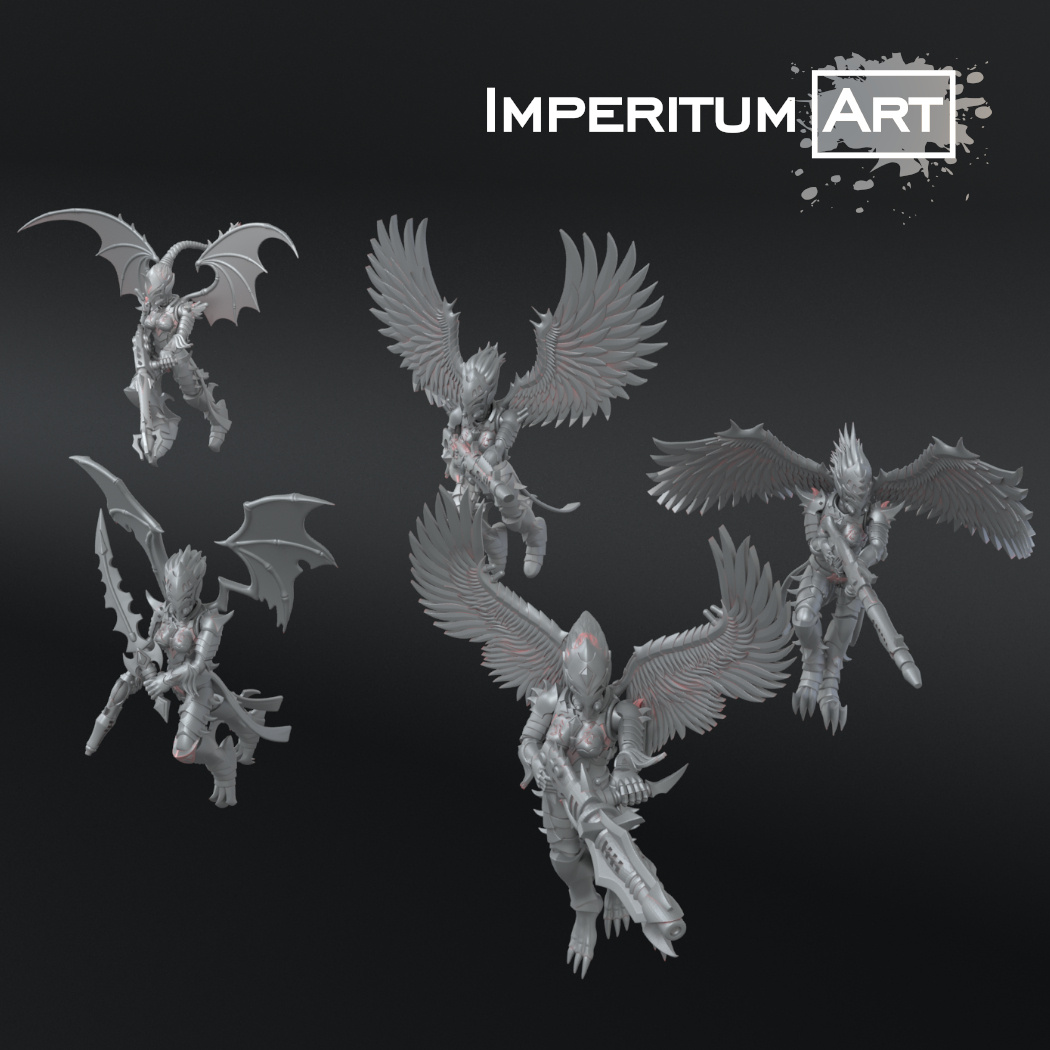 Dark Elves Harpies