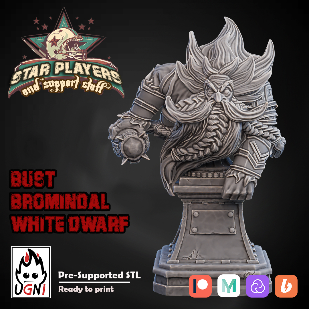 Bromindal White Dwarf Bust UGNI