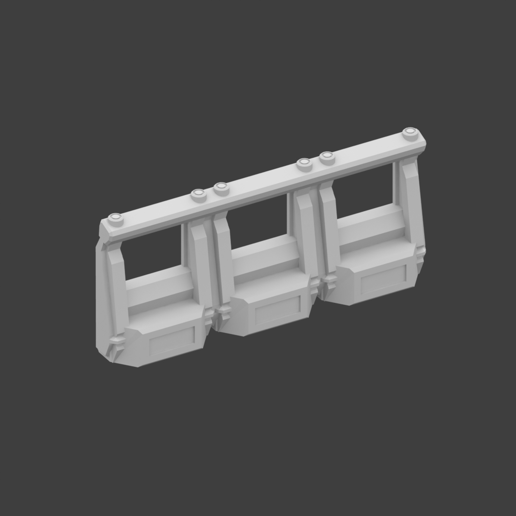 MOP C-Kit Railing Straight 1x3