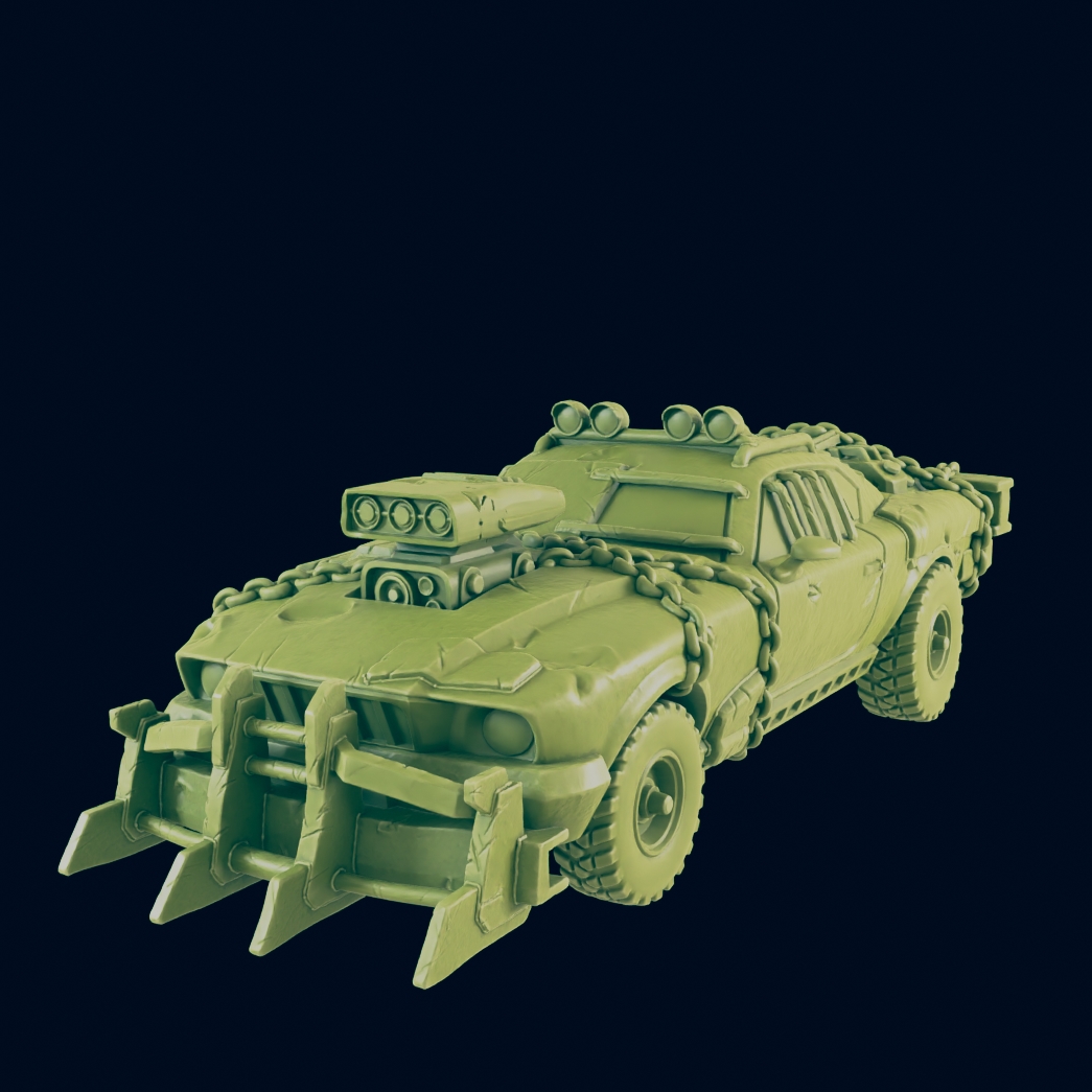 Wasteland Road Warrior Car