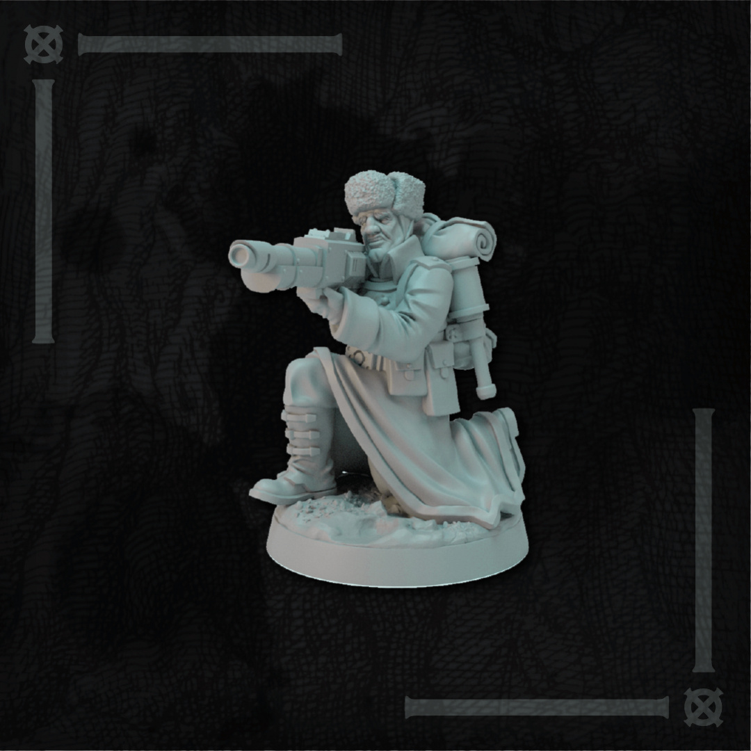 Altivirum Soldat 08 Kniend 75mm