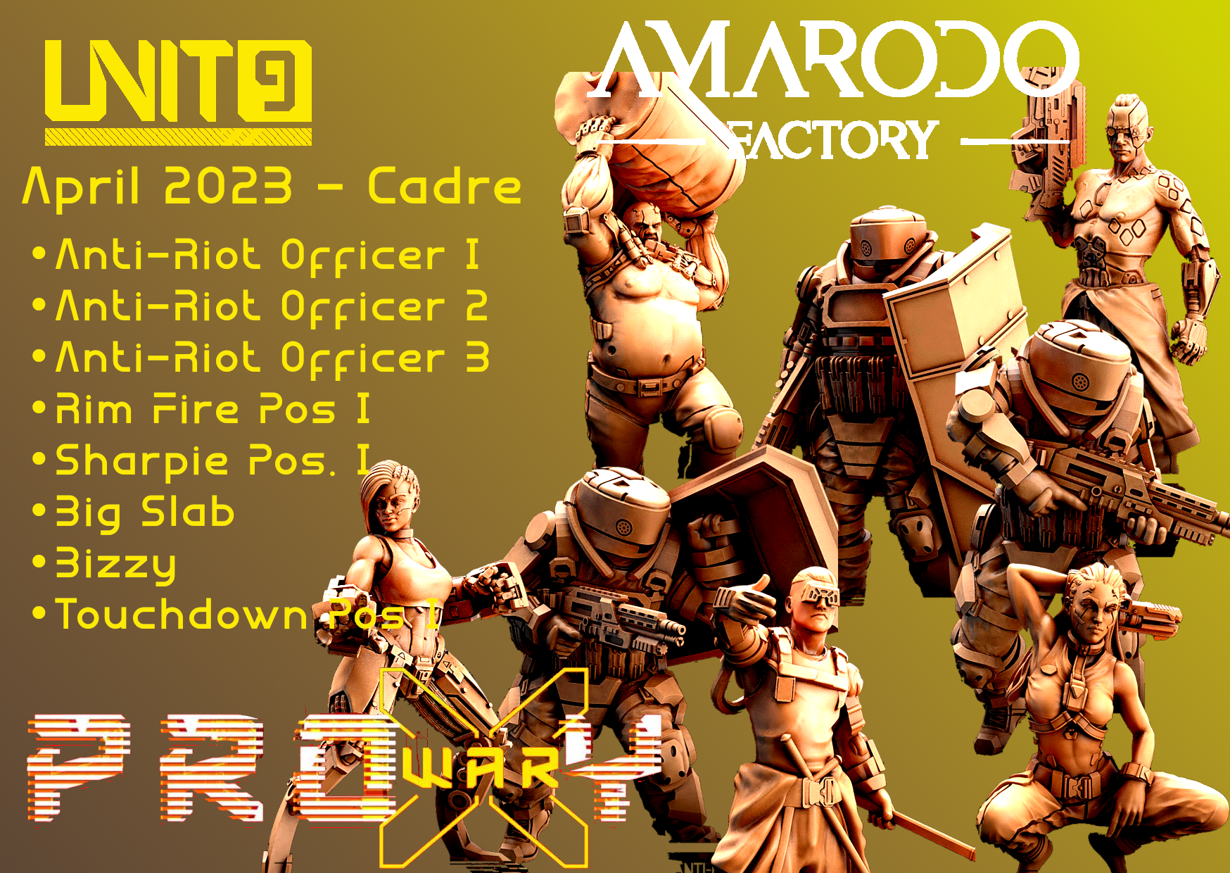 Prison Proxy Wars Team - April 2023 Unit9 Cadre