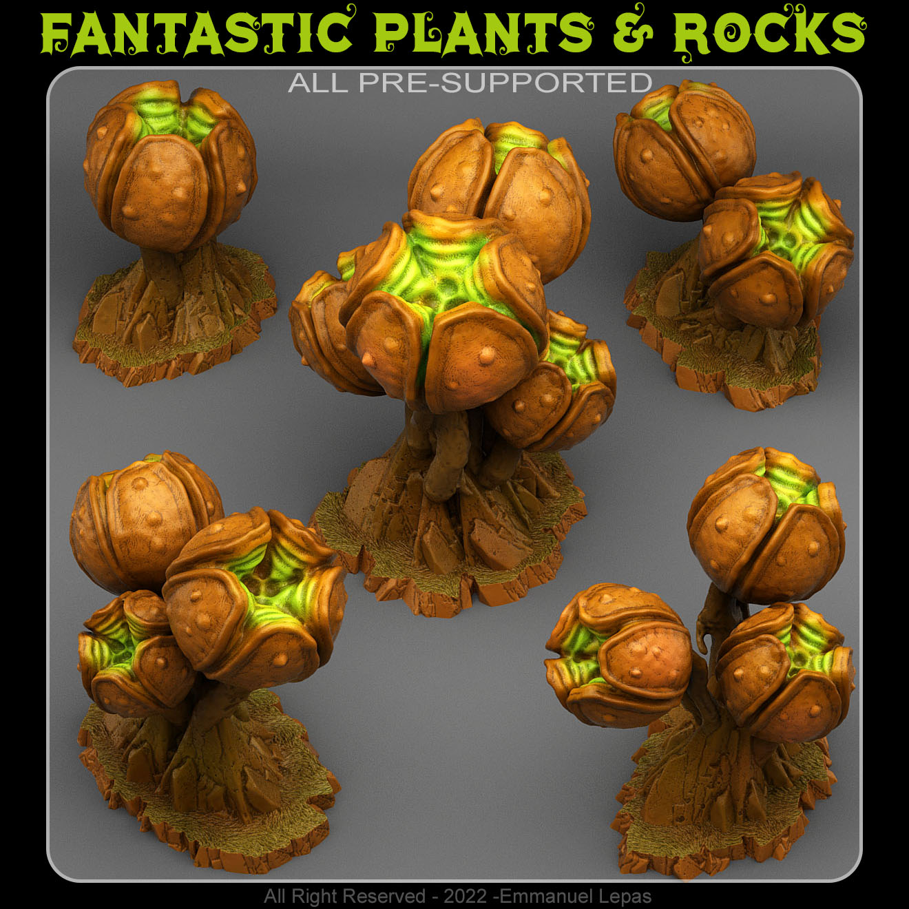 Insanity Spore Pods Set