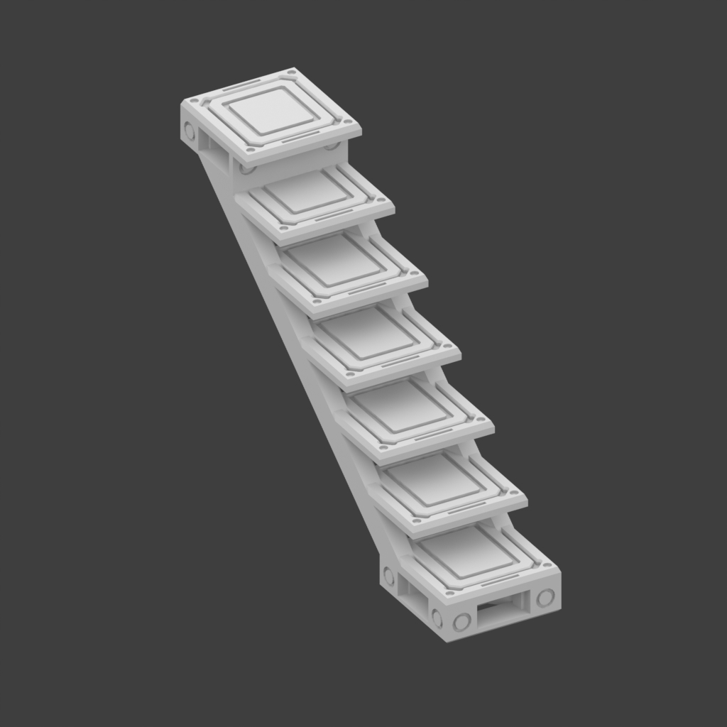 MOP Walkway Stairs 1x4