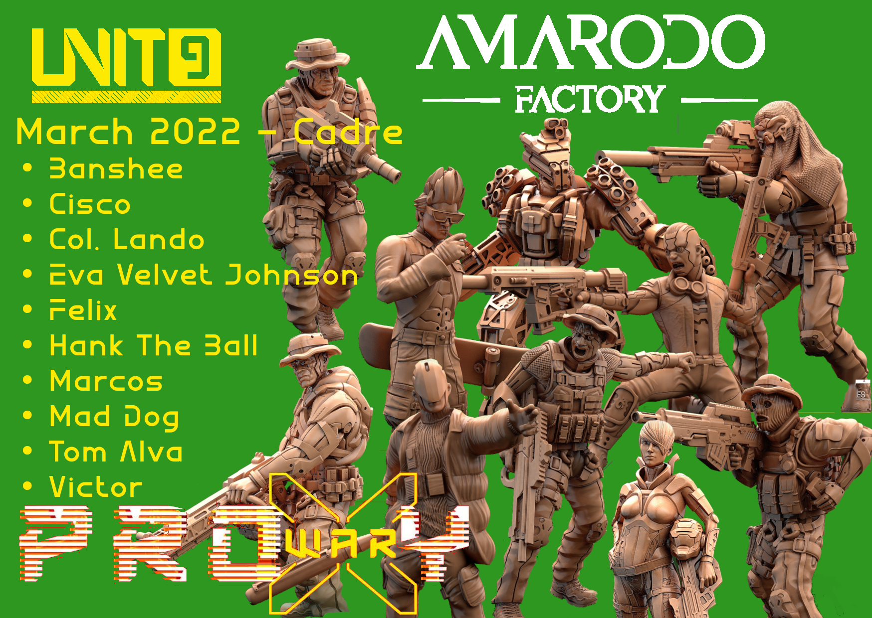 Proxy War Team - März 2022 Unit9 Cadre