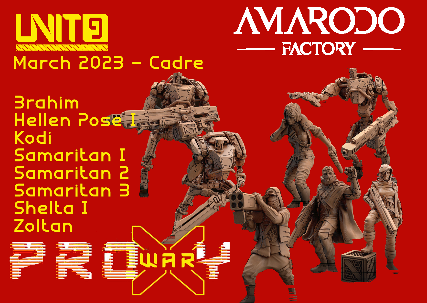 Nomads Proxy Wars Team - March 2023 Unit9 Cadre