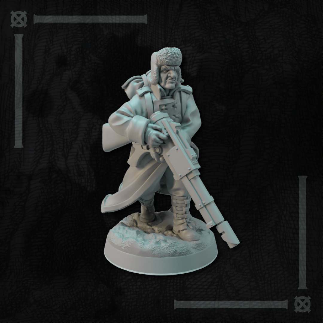 Altivirum Soldat 02 Nachladend 75mm